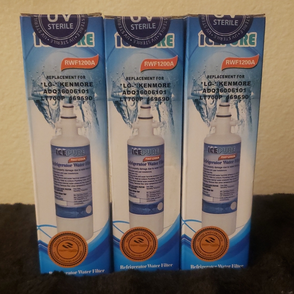 Water Filter 3-Pack,IcePure Refrigerator